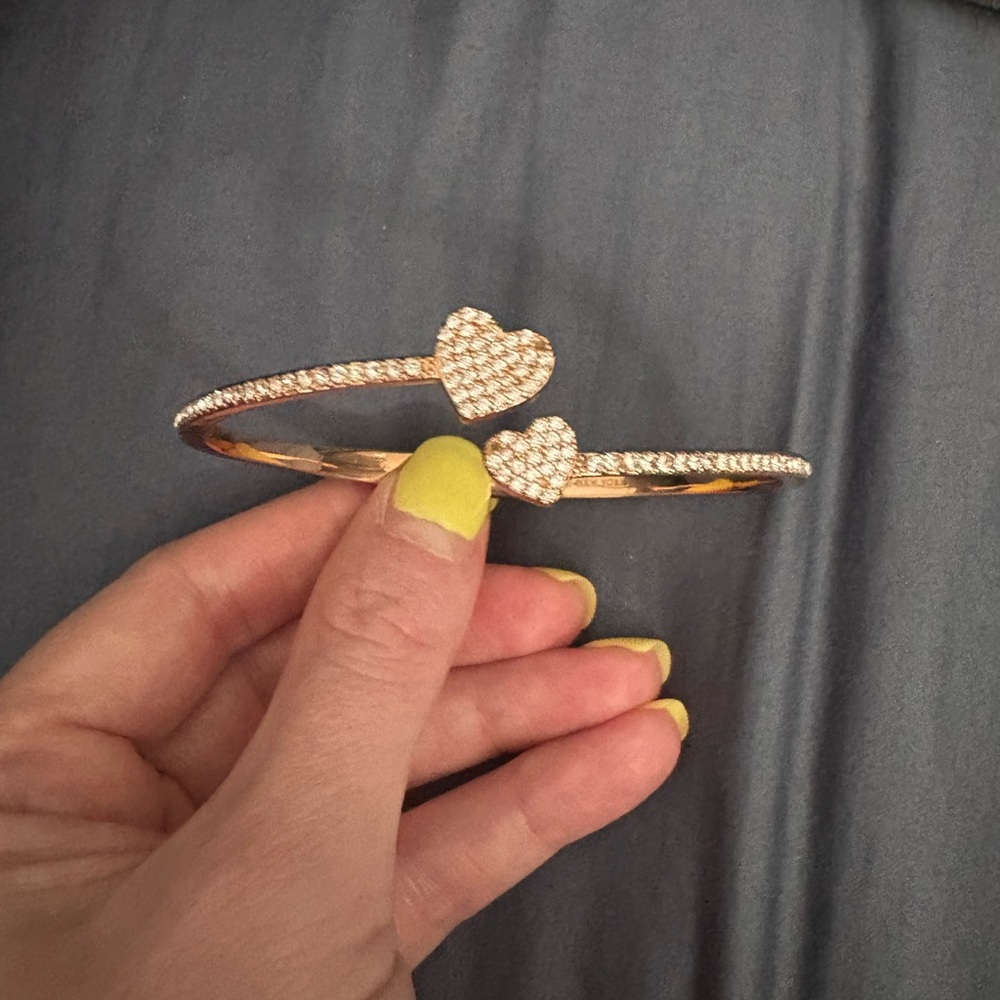 Kate Spade Gold Heart Charm Bracelet